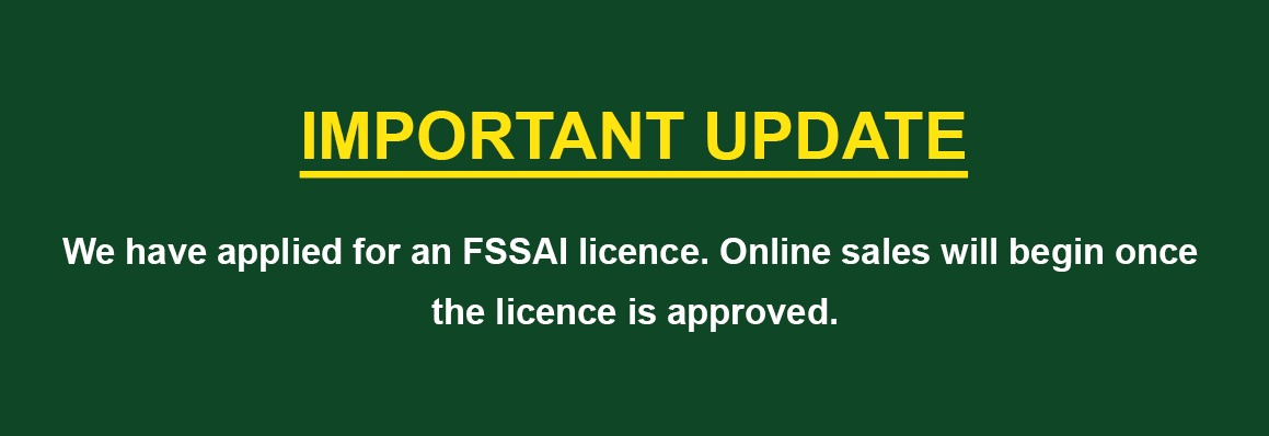 Important Update on FSSAI License