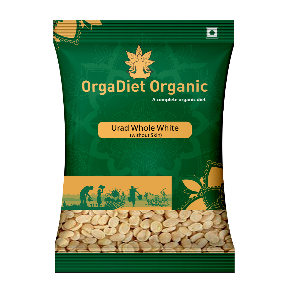 Urad Whole White (without Skin)